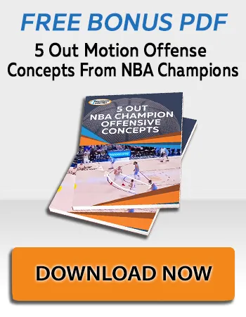 5 Out Motion Offense Concepts Banner